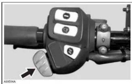 LYNX 5900 (2006) - Headlamp dimmer switch - 3