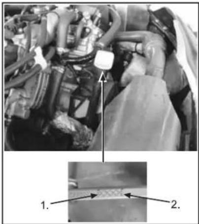 LYNX 5900 (2006) - Engine oil level - 2