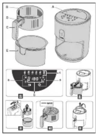 Switch On Air Fryer DF-D0201 - 3