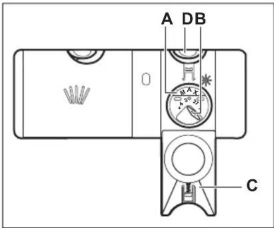 ELECTROLUX EEM48210L - Jak plnit dávkovač leštidla - 1