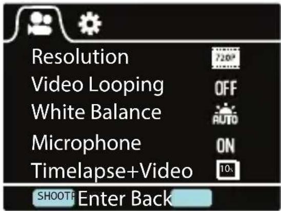 Kaiser Baas X100 - Video Settings - 1