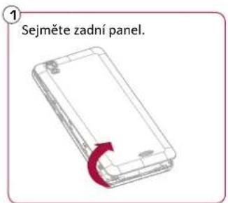 Sejměte zadní panel.