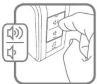 HONEYWELL DC515NBS - Adjust the Volume - 1
