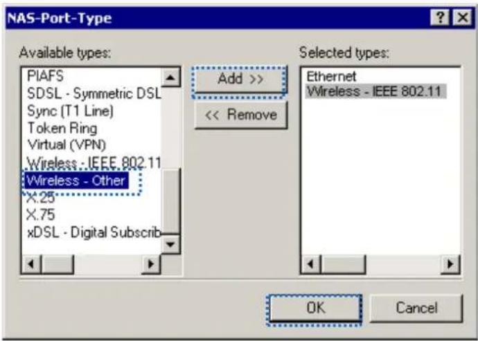 Tenda W9 - Select Wireless – Other, click Add, and click OK. - 1
