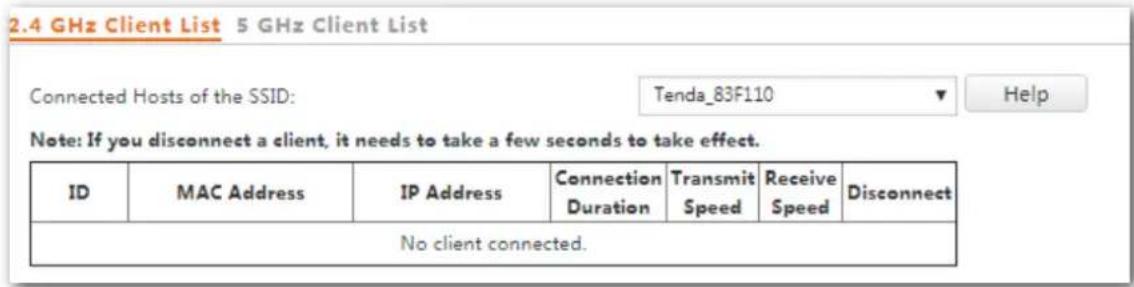 Tenda W9 - Wireless Clients - 1