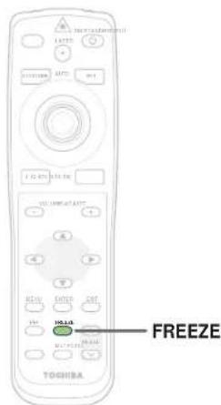 TOSHIBA TLP-X20U - Freezing the picture - 2