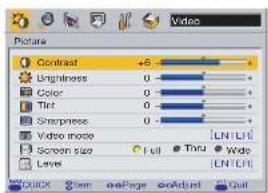 TOSHIBA TLP-X20U - Press MENU twice. - 3