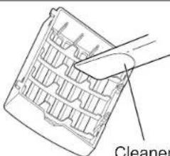 TOSHIBA TLP-X20U - Clean the air filter. - 1