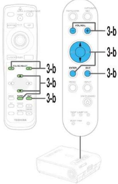 TOSHIBA TLP-X20U - QUICK MENU adjustments and settings (continued) - 2