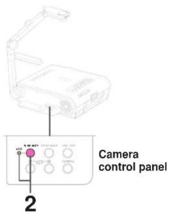 TOSHIBA TLP-X20U - Lock the white balance - 2