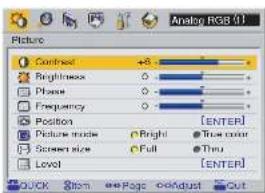 TOSHIBA TLP-X20U - Press MENU twice. - 3