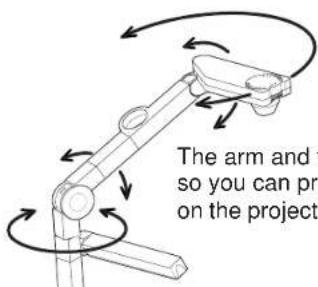 TOSHIBA TLP-X20U - Set a document to be projected. - 3