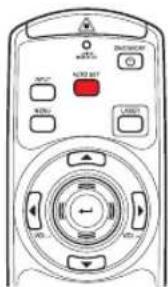 Diagram of a remote control panel with labeled buttons and function keys