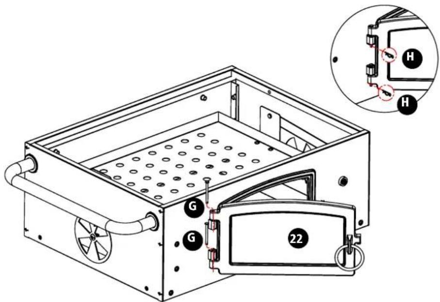 Tesco American Charcoal KS14021 - Assembly instructions - 5