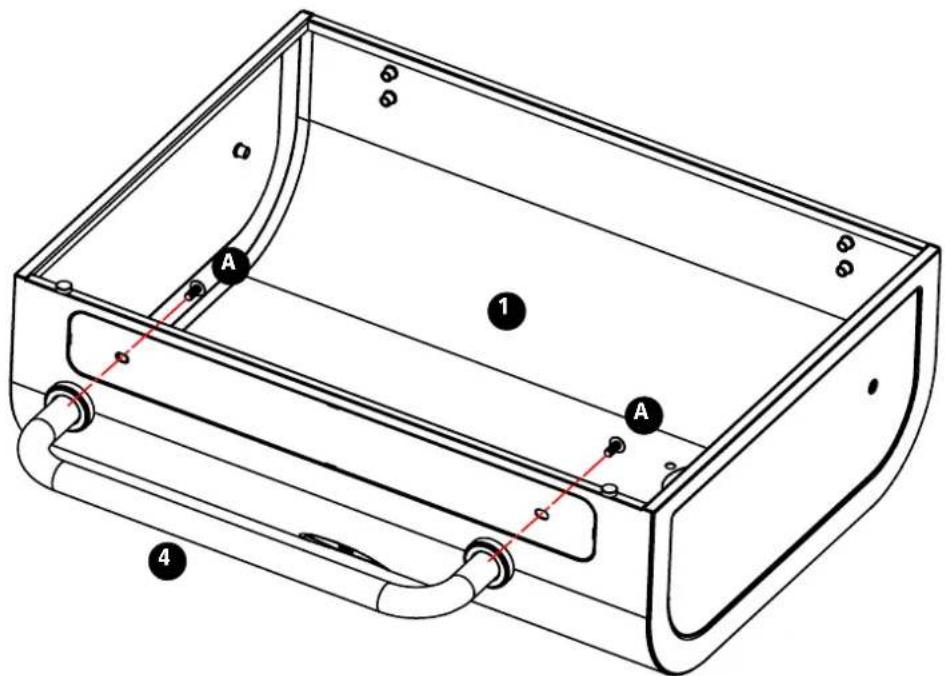 Tesco American Charcoal KS14021 - Assembly instructions - 4