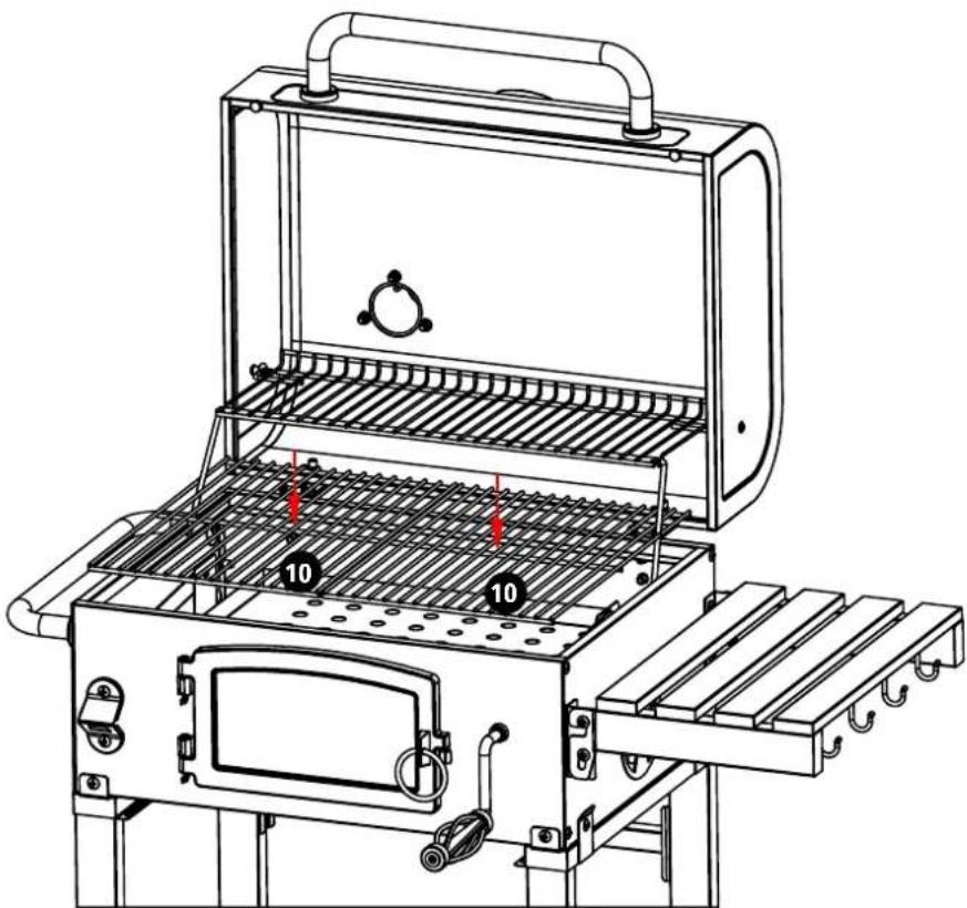 Tesco American Charcoal KS14021 - Assembly instructions - 4