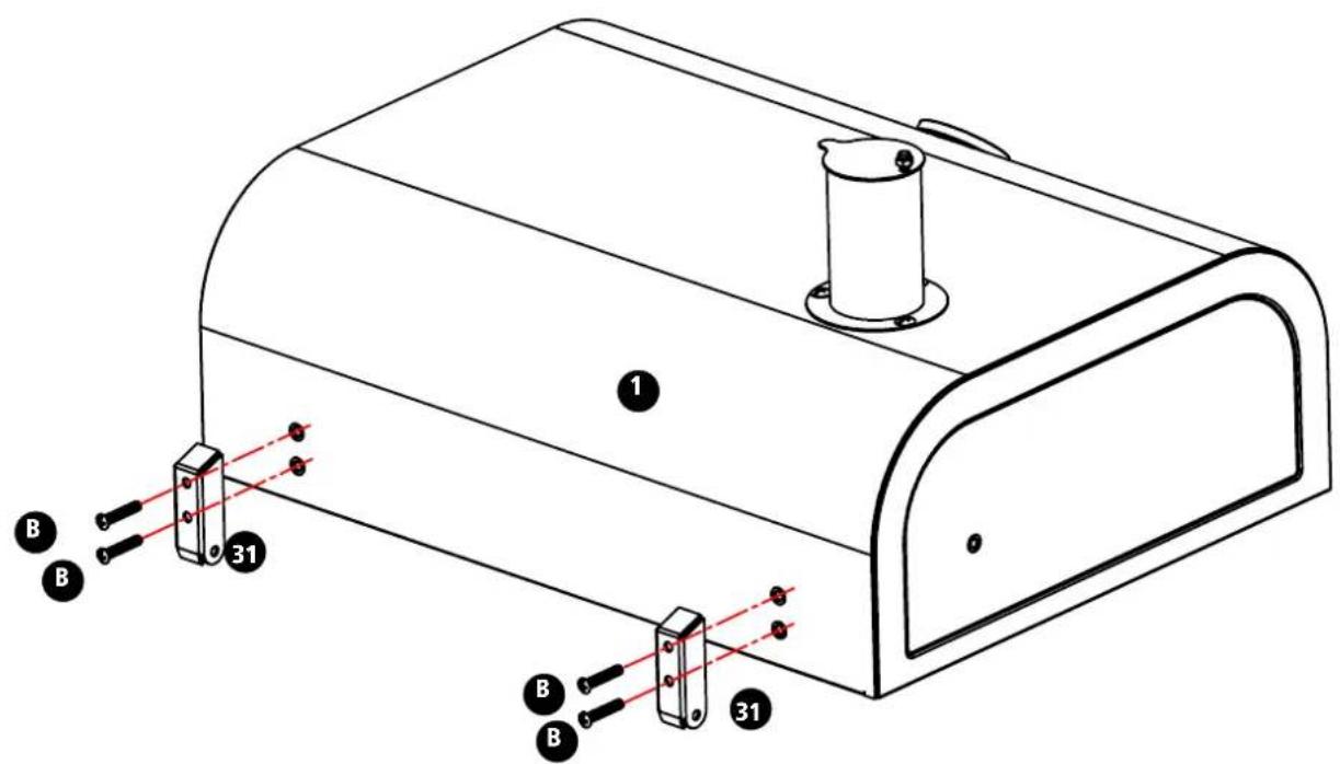 Tesco American Charcoal KS14021 - Assembly instructions - 1