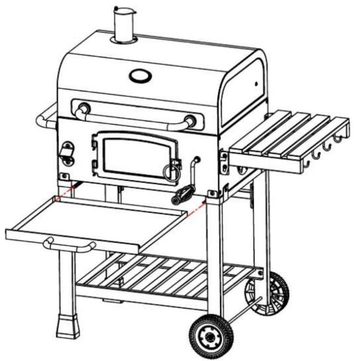 Tesco American Charcoal KS14021 - Assembly instructions - 4