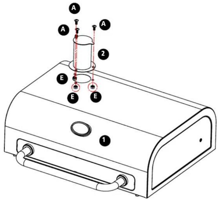 Tesco American Charcoal KS14021 - Assembly instructions - 2