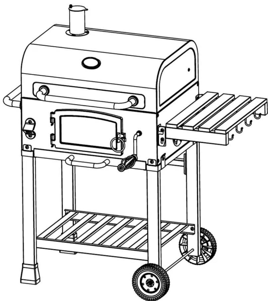 Tesco American Charcoal KS14021 - Assembly instructions - 1