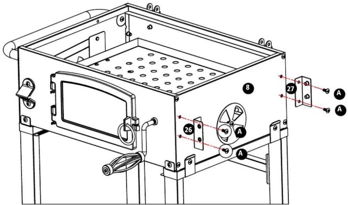 Tesco American Charcoal KS14021 - Assembly instructions - 1
