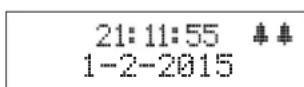 Tesco DR1502W - To check if the alarms are set: - 3