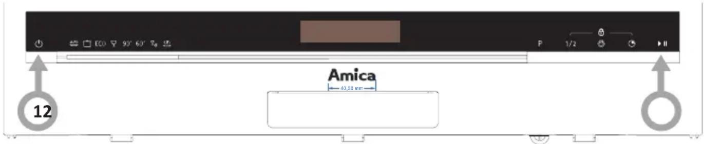 AMICA ZWM 428 WE - PREPARE THE APPLIANCE FOR OPERATION - 1