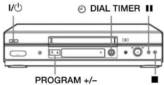 I/O DIAL TIMER PROGRAM +/-