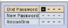 SHARP XG-P20XE - Changing the Password - 2