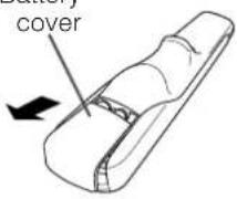 SHARP XG-P20XE - Inserting and removing the batteries - 1