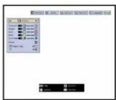 Screenshot of a software interface showing menu bar, toolbar, and dropdown menu with Chinese text labels