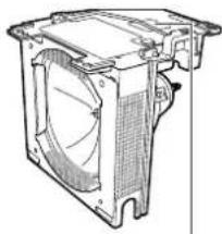 SHARP XG-P20XE - LAMP REPLACEMENT CAUTION - 1