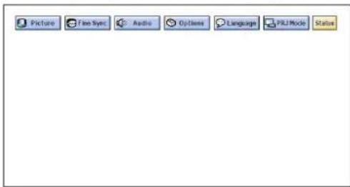 Picture Free Sync Audio Options Language PULMode Status
