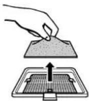SHARP XG-NV6XE - Air Filter Maintenance - 5
