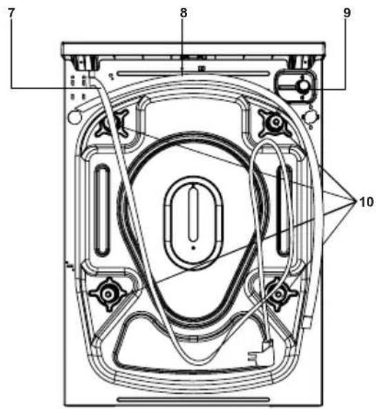 SHARP ES-GFD9144W3 - 2.POGLAVJE: PREGLED NAPRAVE ZUNANJOST - 2