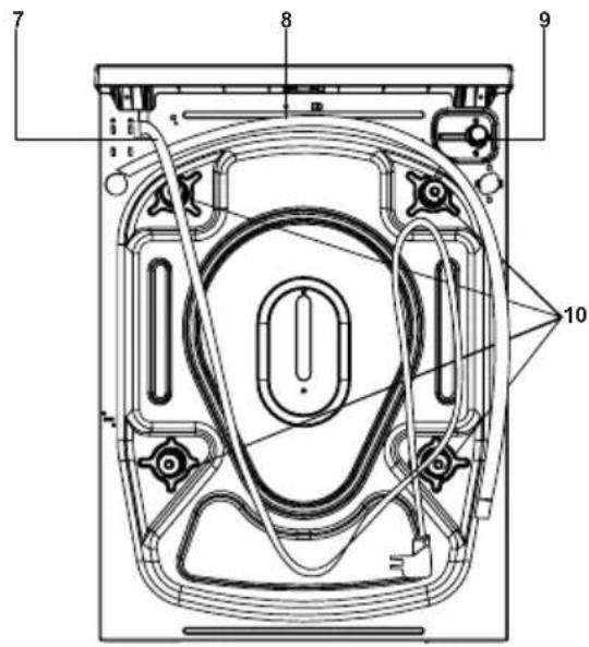 SHARP ES-GFD9144W3 - Kapitola 2 - Popis přístroje (Celkový vzhled) - 2