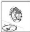 SHARP ES-GFD9144W3 - WARNING! - 5
