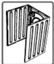 SHARP ES-GFD9144W3 - Ohišje - 1