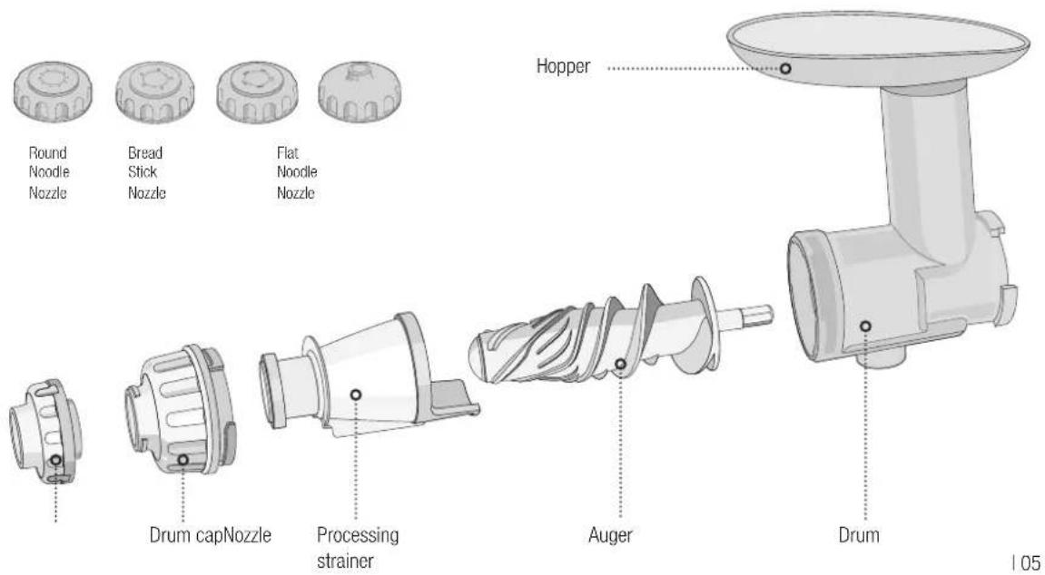 Sana EUJ-606 - Grinder - 5