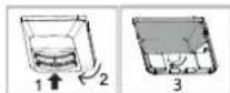 PRIVILEG PRBN 386S A++ - REPLACING THE LIGHT BULB \* - 1
