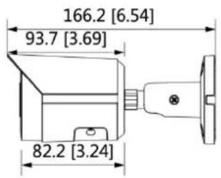 Dahua Technology Lite IPC-HFW2231S-S-S2 - Dimension - 2