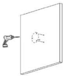 Dahua Technology Lite IPC-HFW2231S-S-S2 - Cable going through the side cable tray - 1