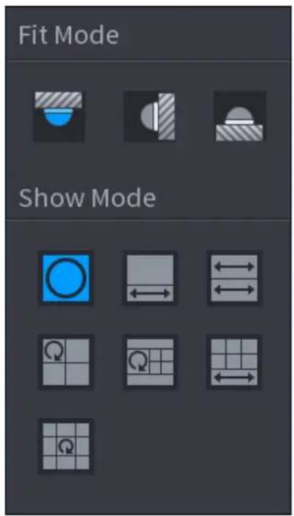 Dahua Technology Lite NVR4232-4KS2 - Fisheye de-warp during preview interface - 4