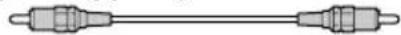 SONY STR-DE995 - ©Video cord (not supplied) - 1
