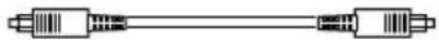 SONY STR-DE995 - EOptical digital cord (not supplied) - 1