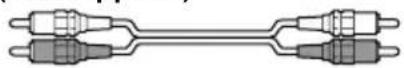 SONY STR-DE995 - A Audio cord (not supplied) - 1