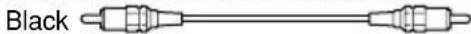 SONY STR-DE995 - G Monaural audio cord (not supplied) - 1