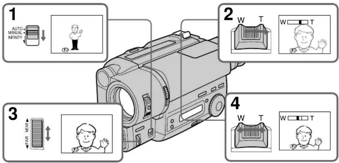 SONY CCD-TR716 - Focusing manually - 1