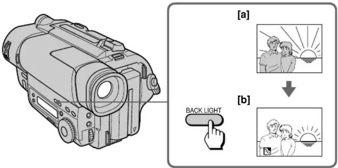 SONY CCD-TR716 - Shooting with backlighting - 1