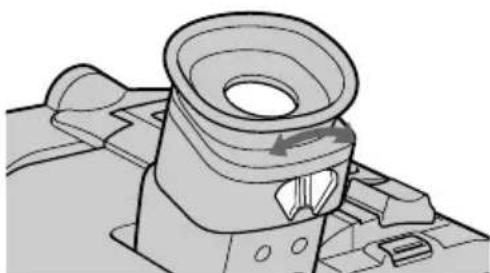 SONY CCD-TR716 - To focus the viewfinder lens - 1